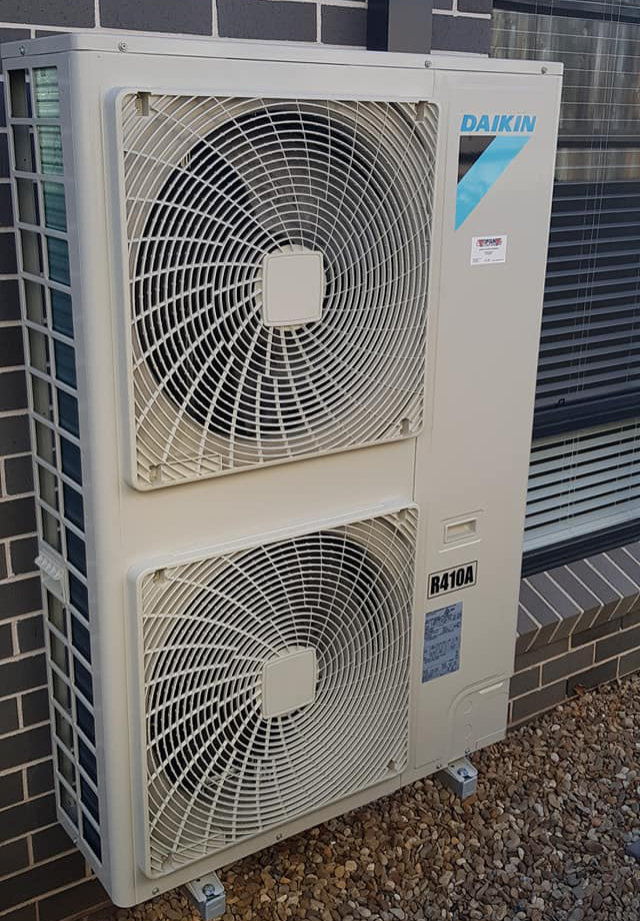 Southern Highlands air conditioning system Daikin installed